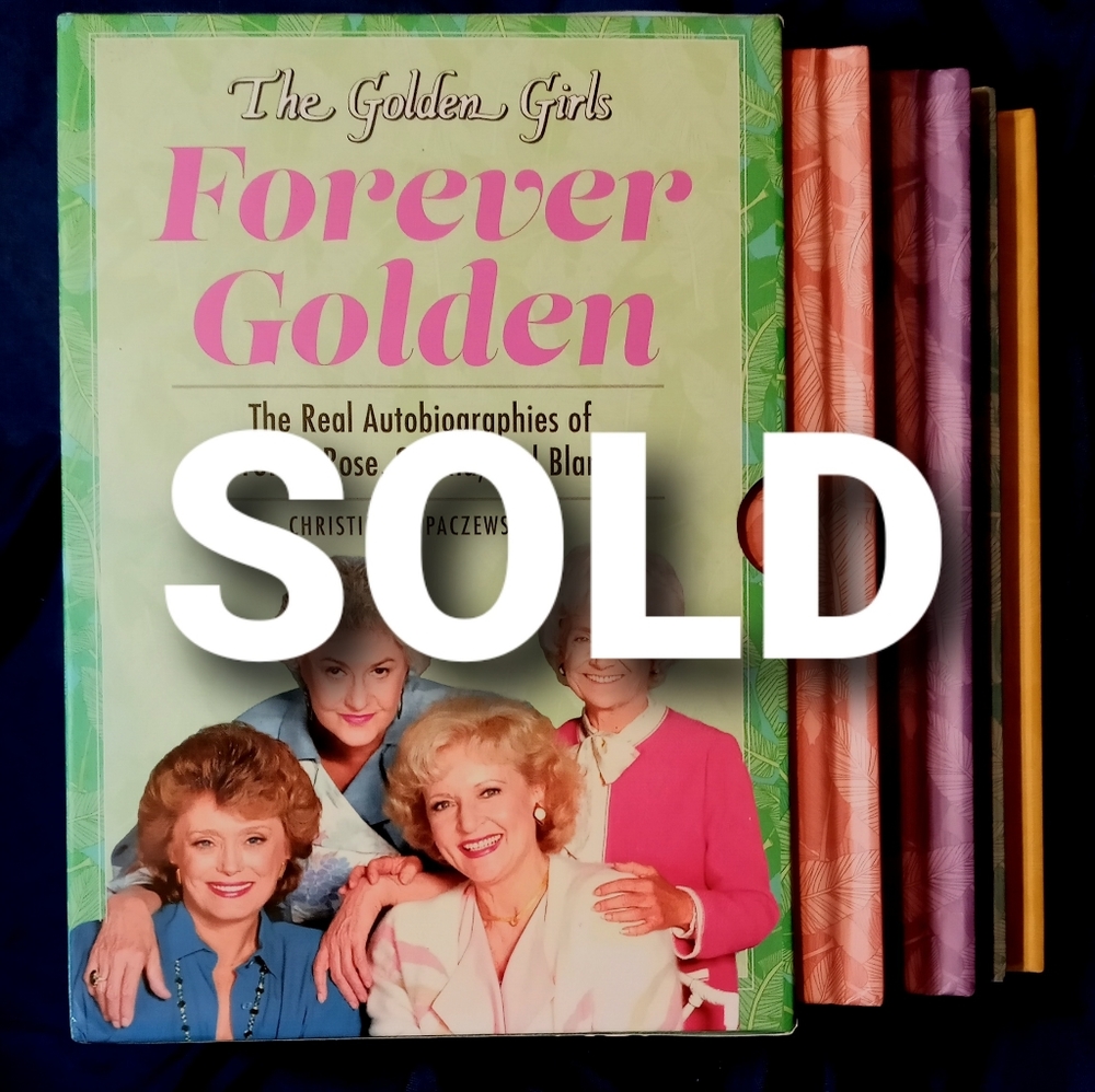 Golden Girls 4 Book Gift Set New